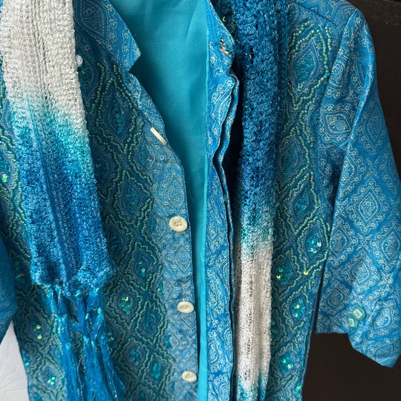 Other - Boys Indian Kurta Blue Bling